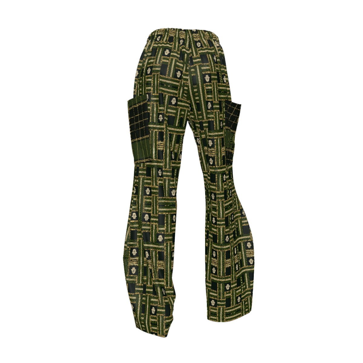 Custom Women's Loose Pants with Side Pockets