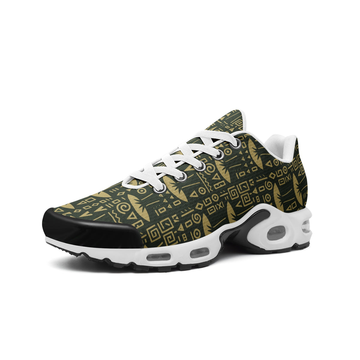 Unisex Mesh Tech Eco-Flex Sneakers Ankara Army - Limited Edition