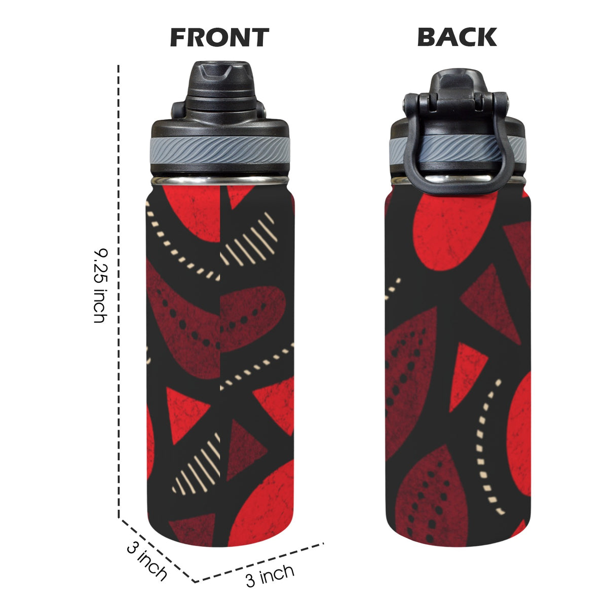 Red Fire Water Bottle