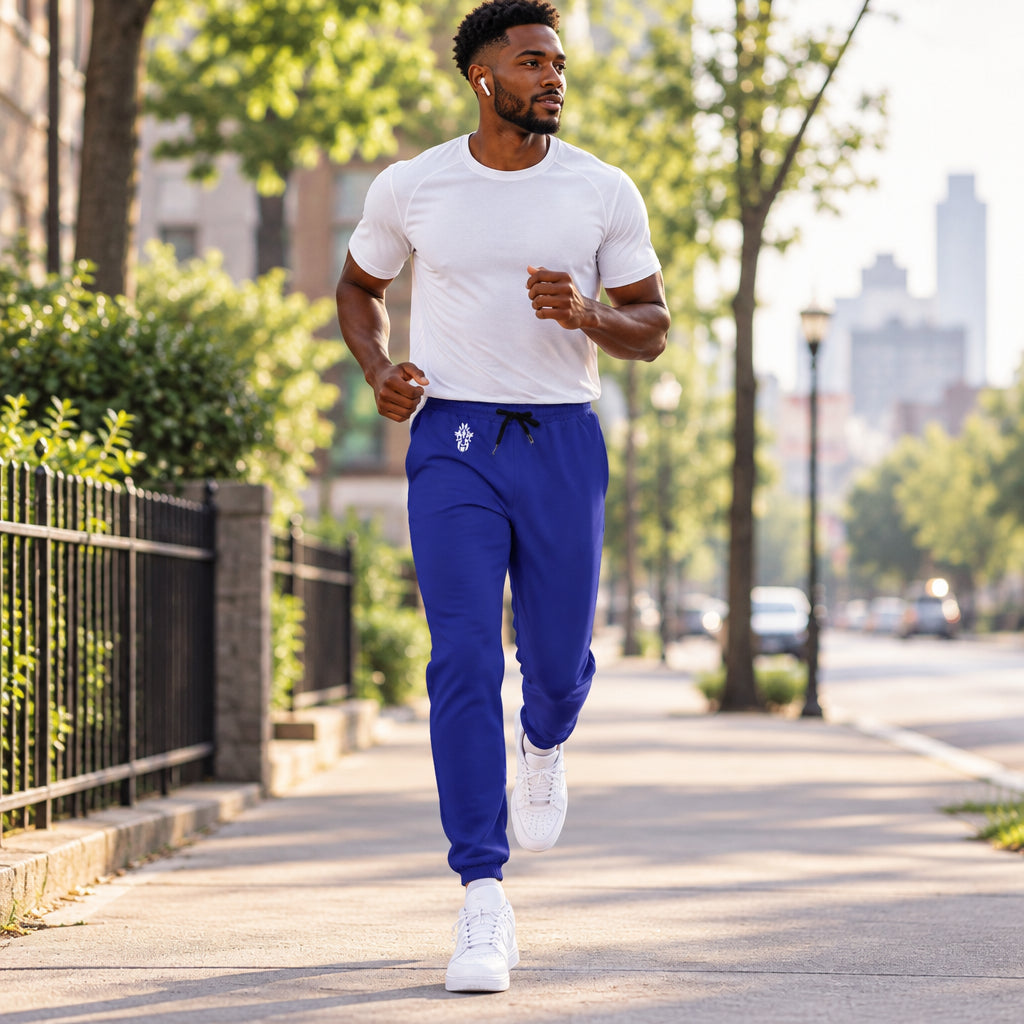 BlueSky Men's Closed Bottom Light Weight Jogger