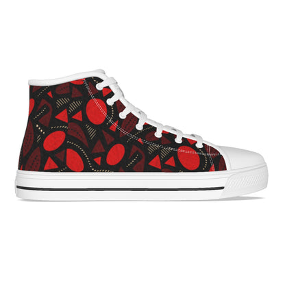 MEN'S CANVAS SHOES-RED FIRE