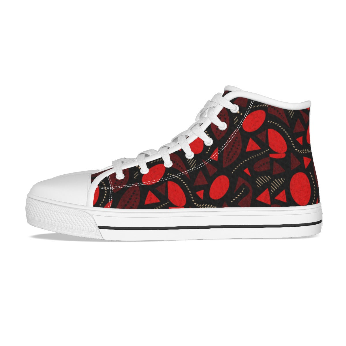 MEN'S CANVAS SHOES-RED FIRE