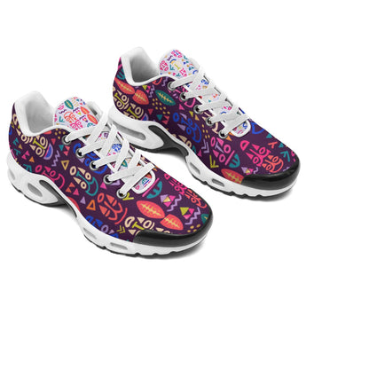 WOMEN'S AIR CUSHION SNEAKERS-PURPLE MASK