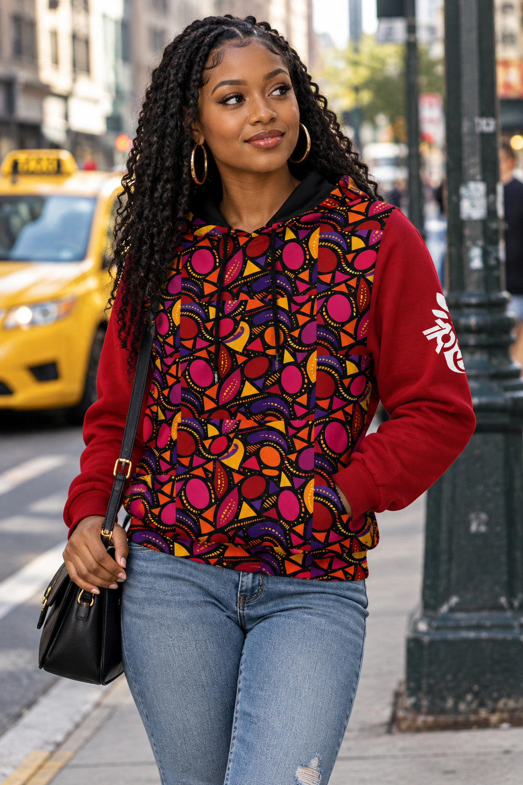 Afro-Fusion Unisex Pullover Hoodie