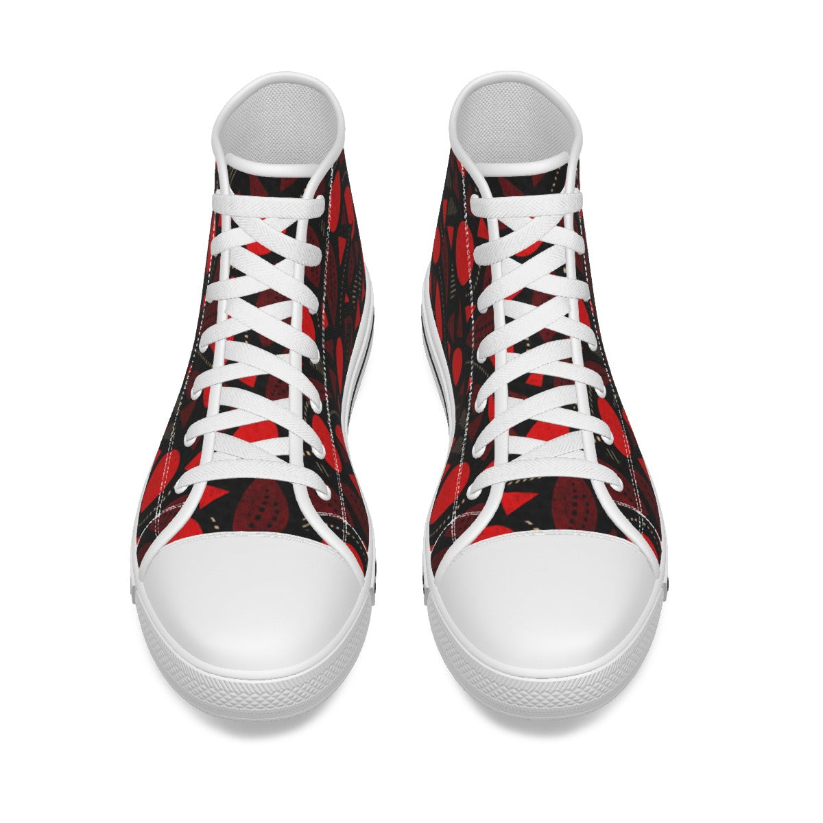 MEN'S CANVAS SHOES-RED FIRE