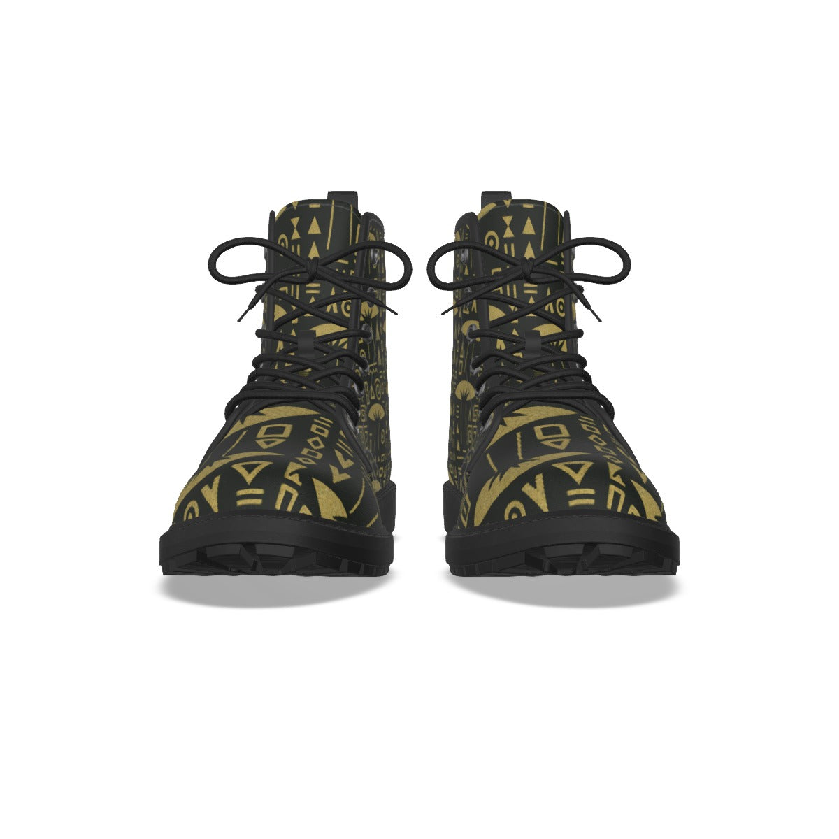 WOMEN'S BLACK BOTTOM MARTIN SHORT BOOT-THE LIMITED