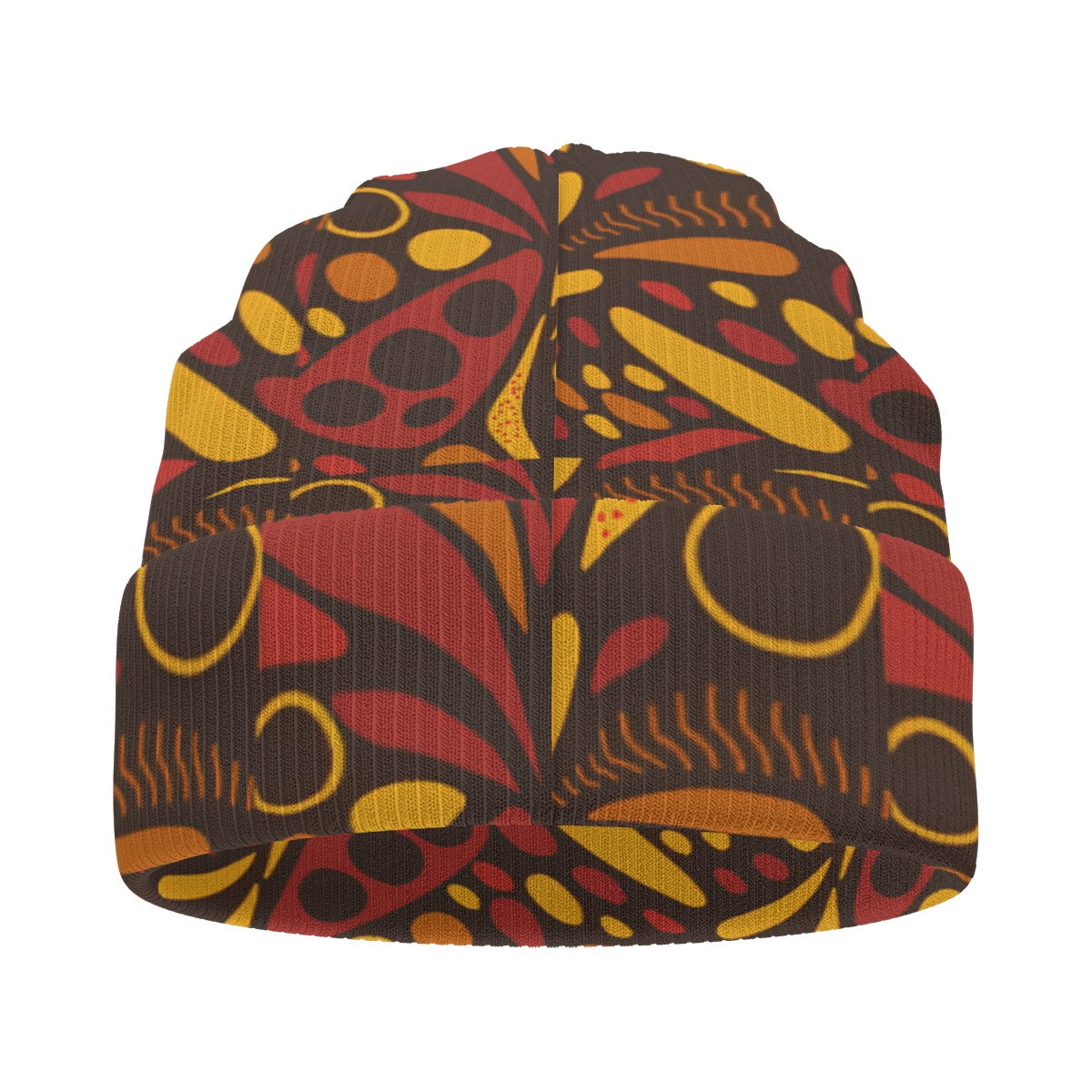 KNITTED HAT/BEANIE-BROWN STONE