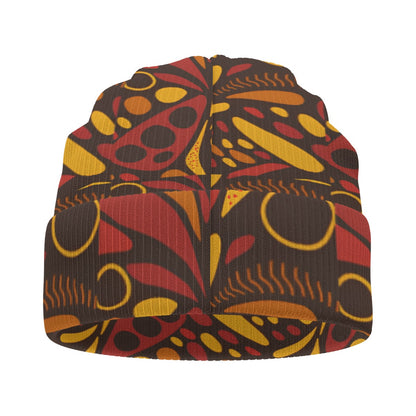 KNITTED HAT/BEANIE-BROWN STONE