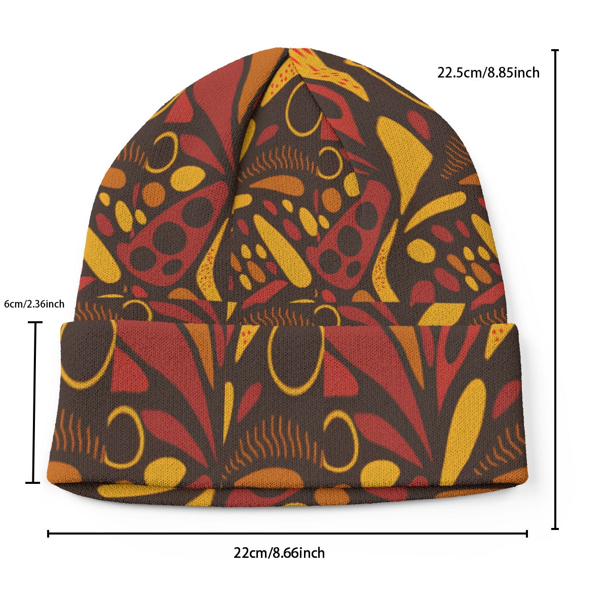 KNITTED HAT/BEANIE-BROWN STONE