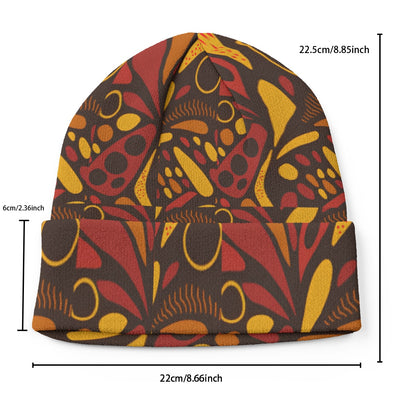KNITTED HAT/BEANIE-BROWN STONE