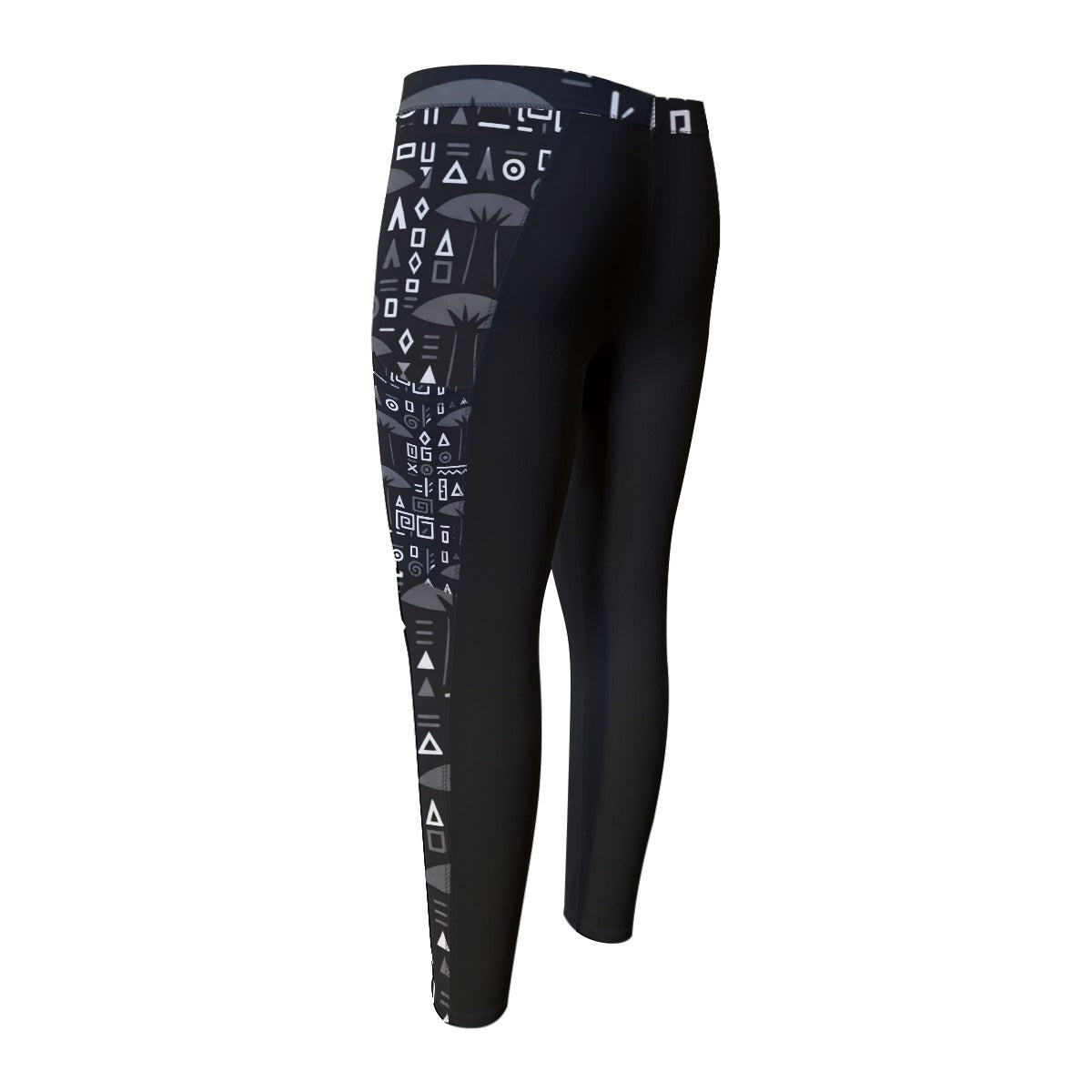 Boabab Black Men's Compression Pants Black