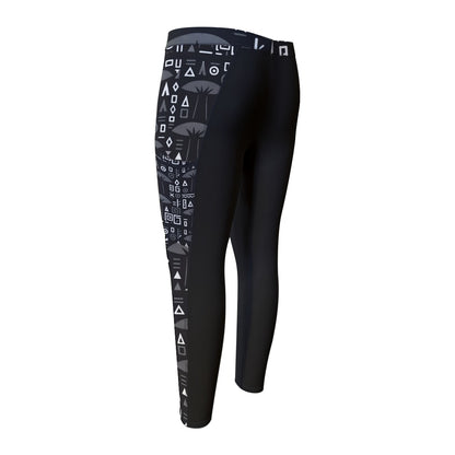 Boabab Black Men's Compression Pants Black