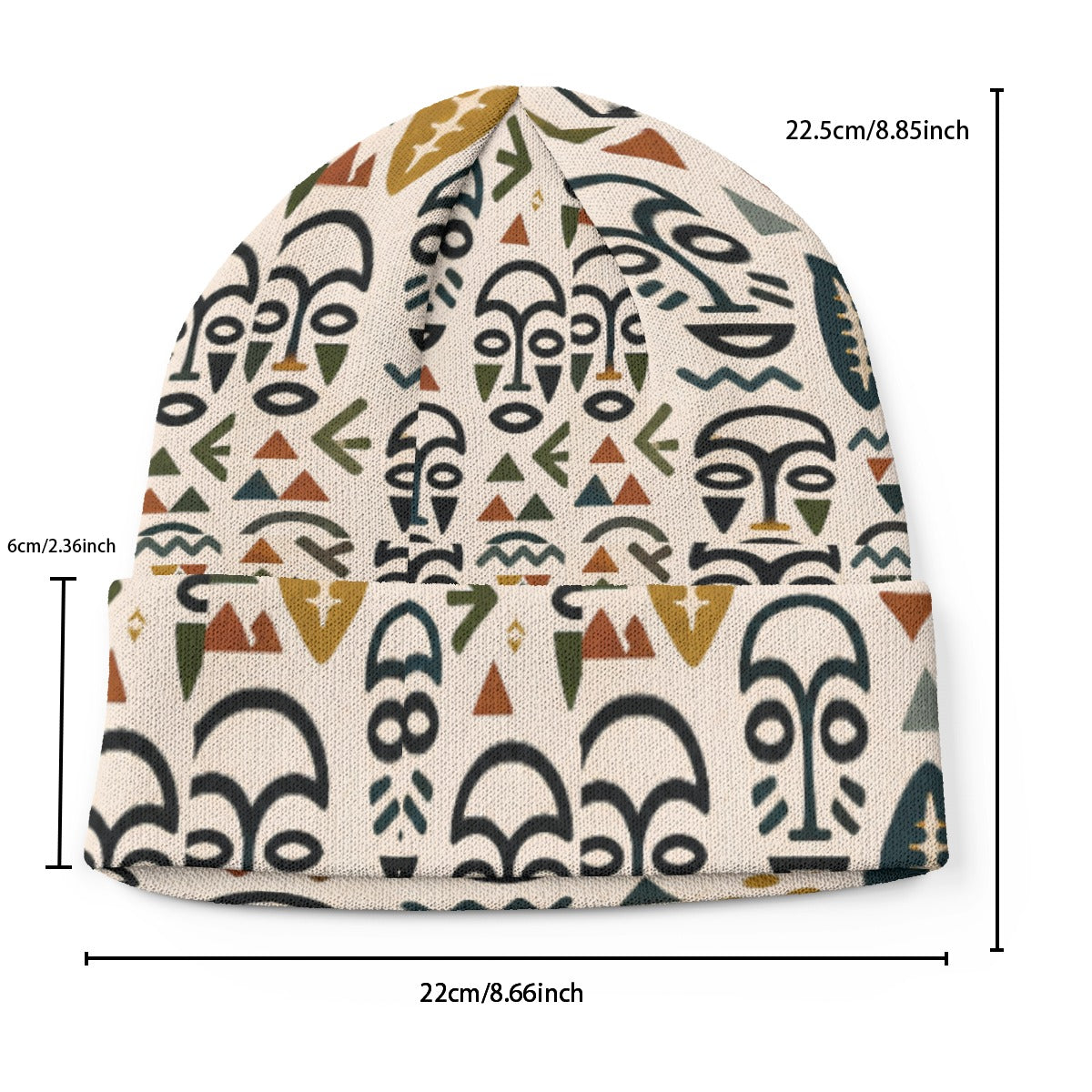 KNITTED HAT/BEANIE-BOABAB CREAM