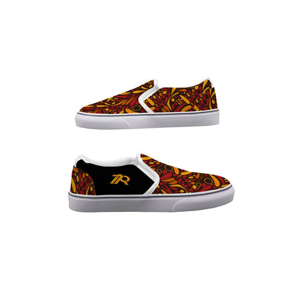 Puzzle Pieces Men's Slip On Sneakers