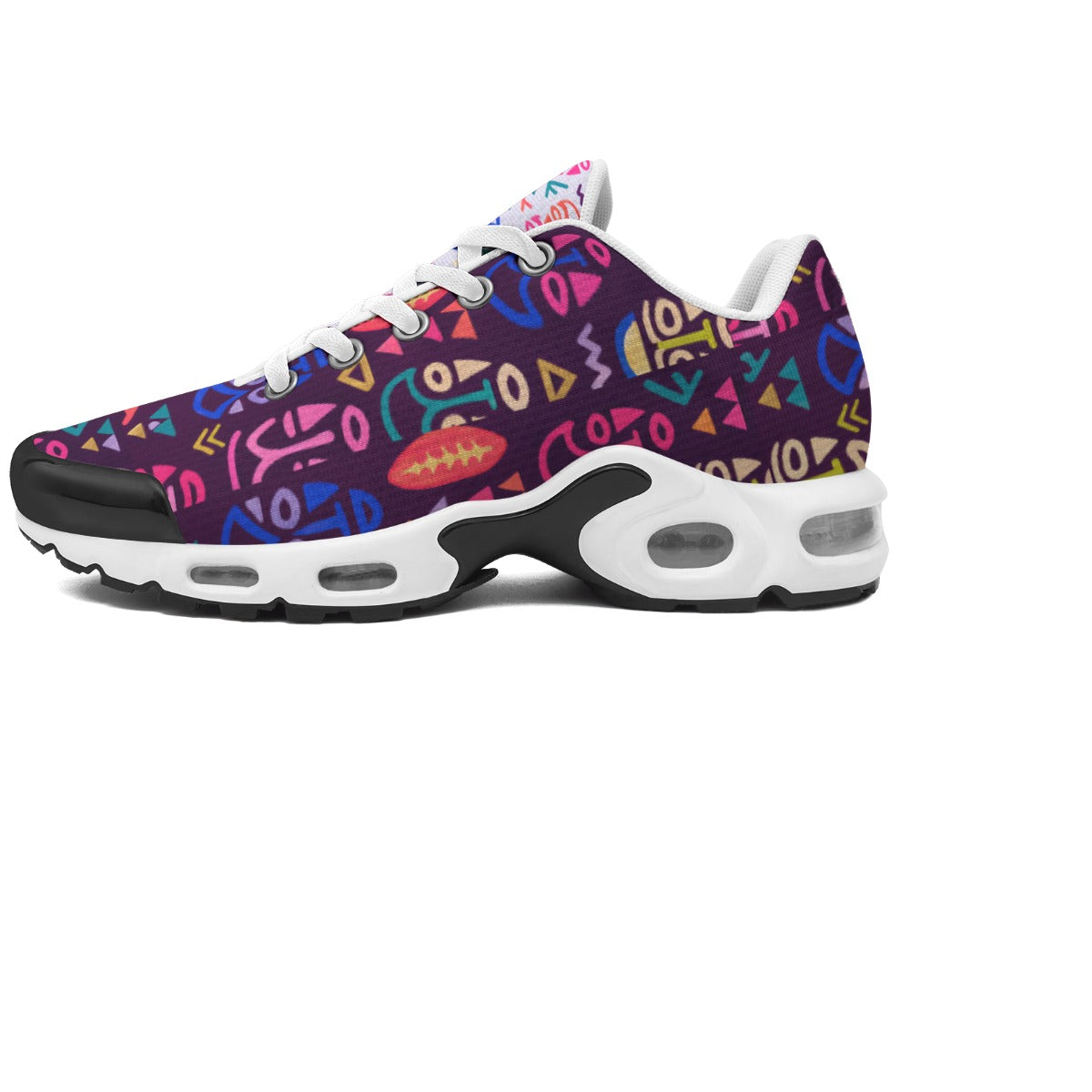 WOMEN'S AIR CUSHION SNEAKERS-PURPLE MASK