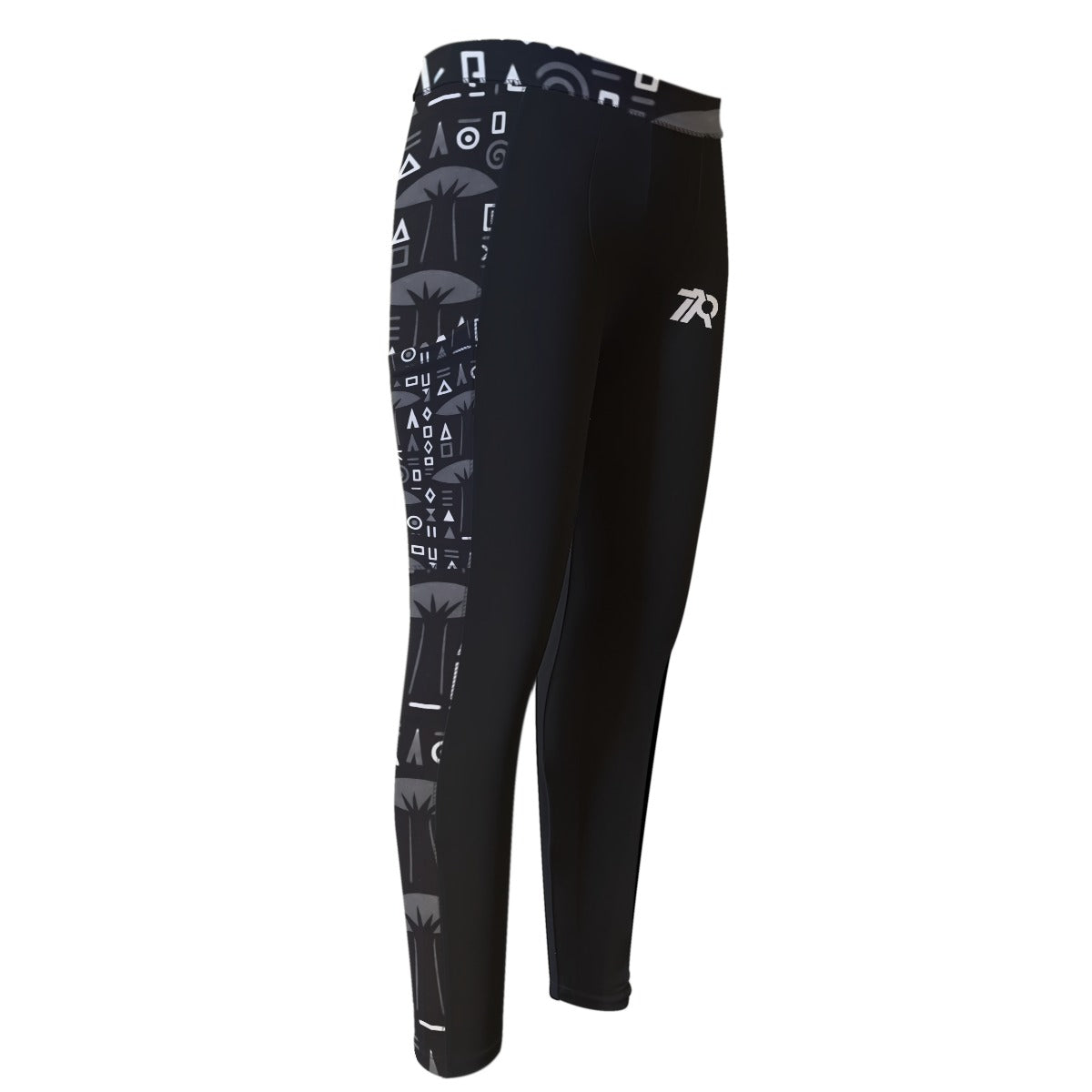 Boabab Black Men's Compression Pants Black