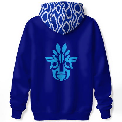 All Cotton Unisex Pullover Hoodie - Blue Sky