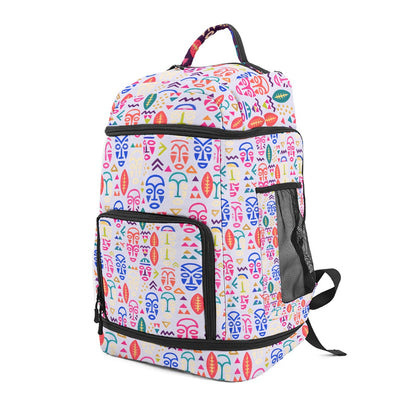 Pink Mask Multifunctional Backpack