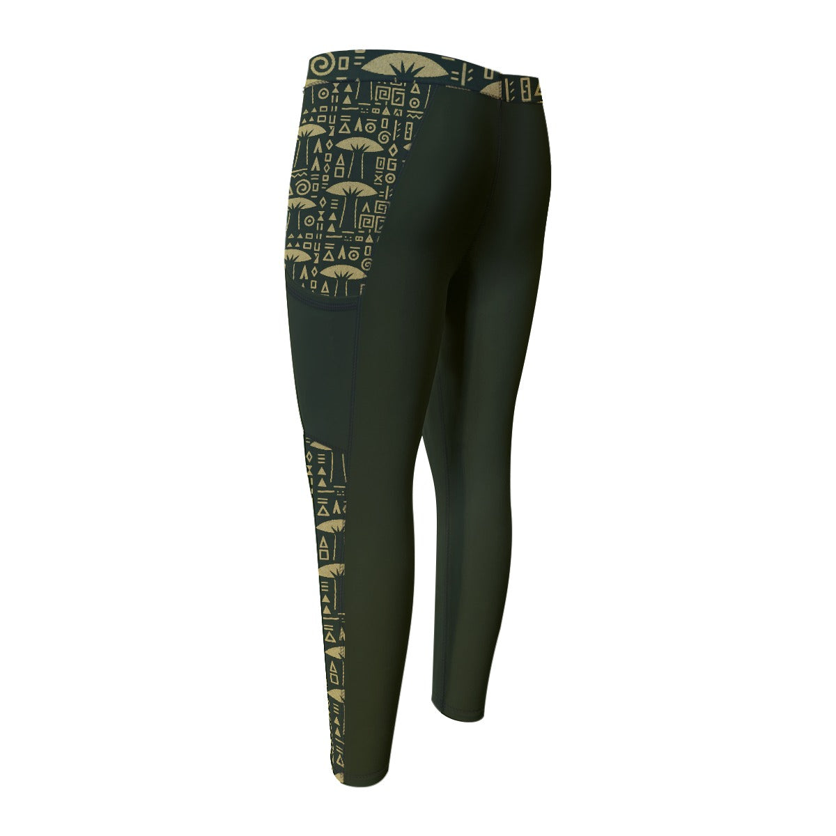 Ankara Army Print Men's Compression Pants (Limited Edition)