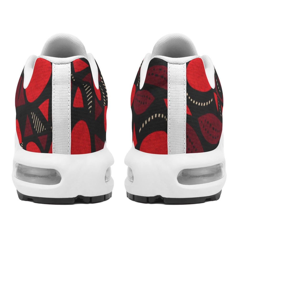 WOMEN AIR CUSHION SNEAKERS-RED FIRE