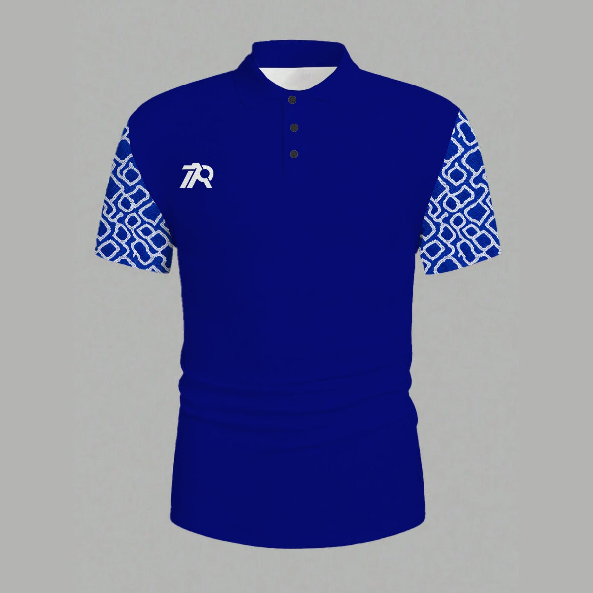 MEN'S BASIC POLO SHIRT-BLUE SKY