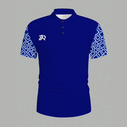 MEN'S BASIC POLO SHIRT-BLUE SKY