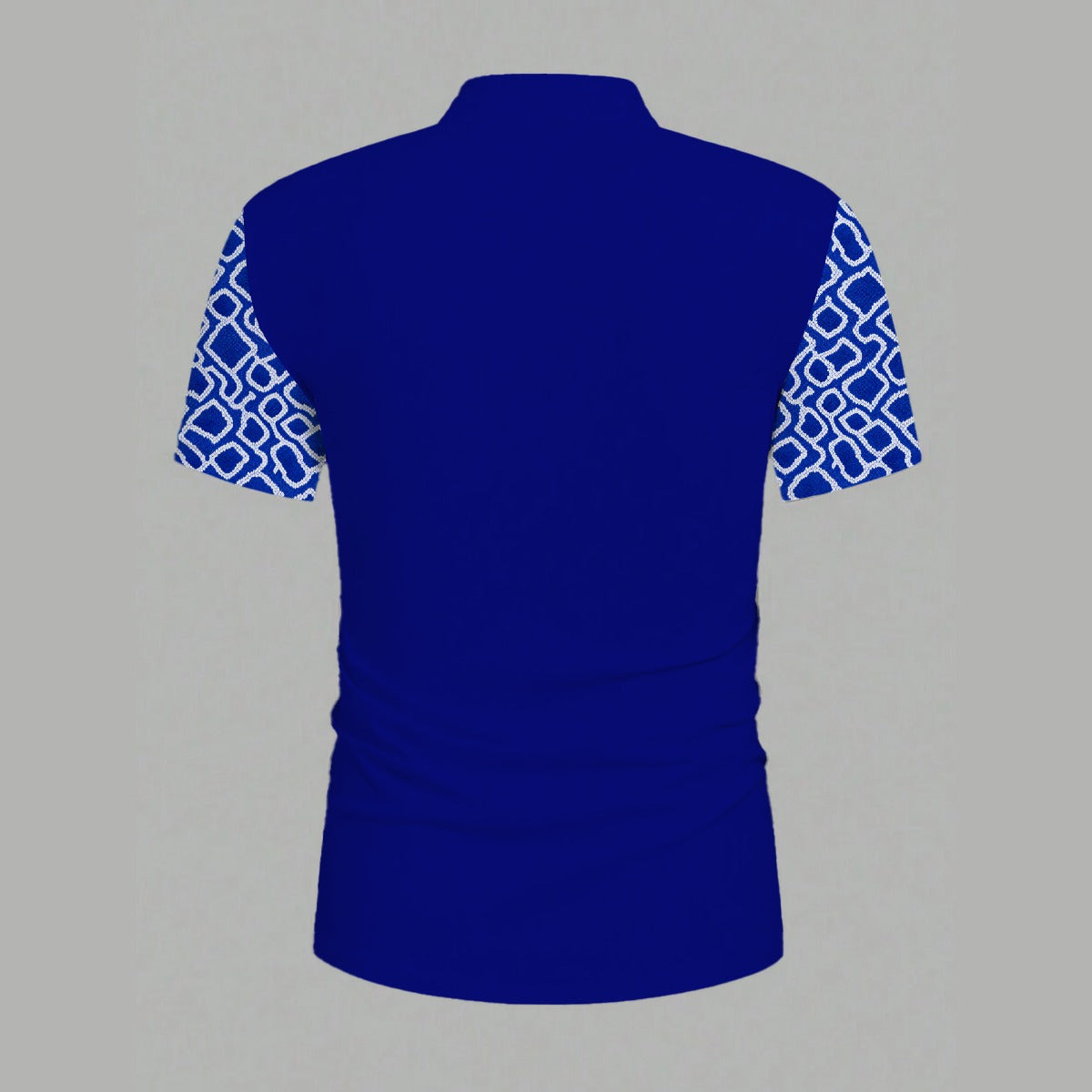 MEN'S BASIC POLO SHIRT-BLUE SKY