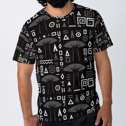 Baobab Black Men's O-Neck T-Shirt | 190GSM Cotton