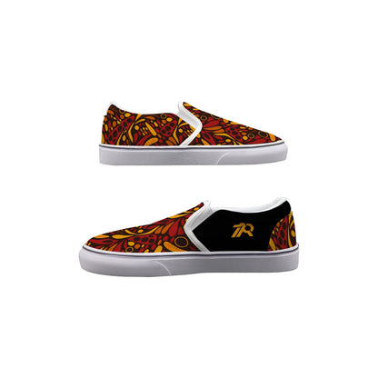 Puzzle Pieces Men's Slip On Sneakers
