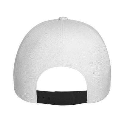 AR Performance White Navy Peaked Cap