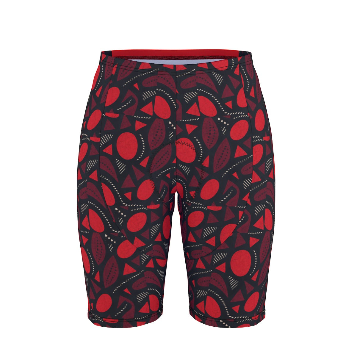 Red Fire Men's Cycling Shorts