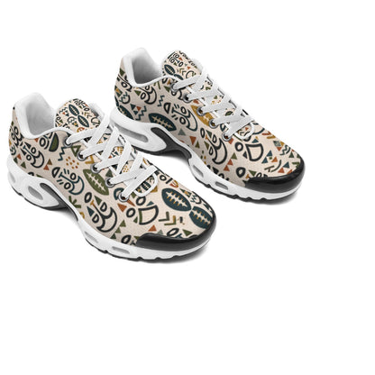 WOMEN'S AIR CUSHION SNEAKER- CREAM