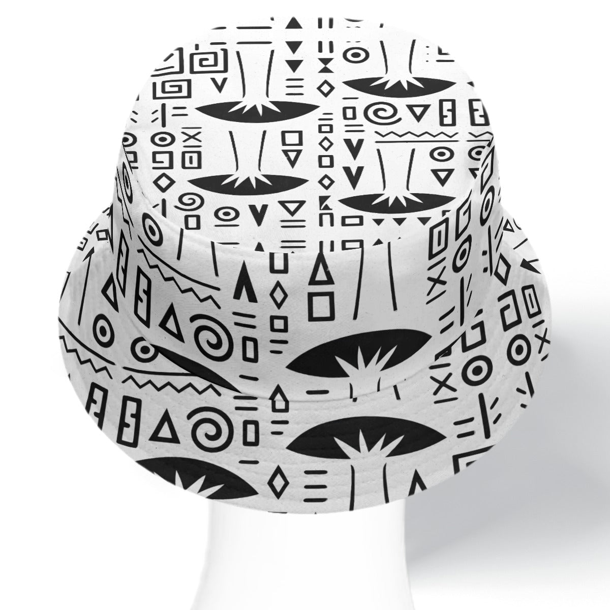 BUCKET HAT-DOUBLE SIDED BLK