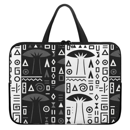 Black-White Baobab Laptop Bag