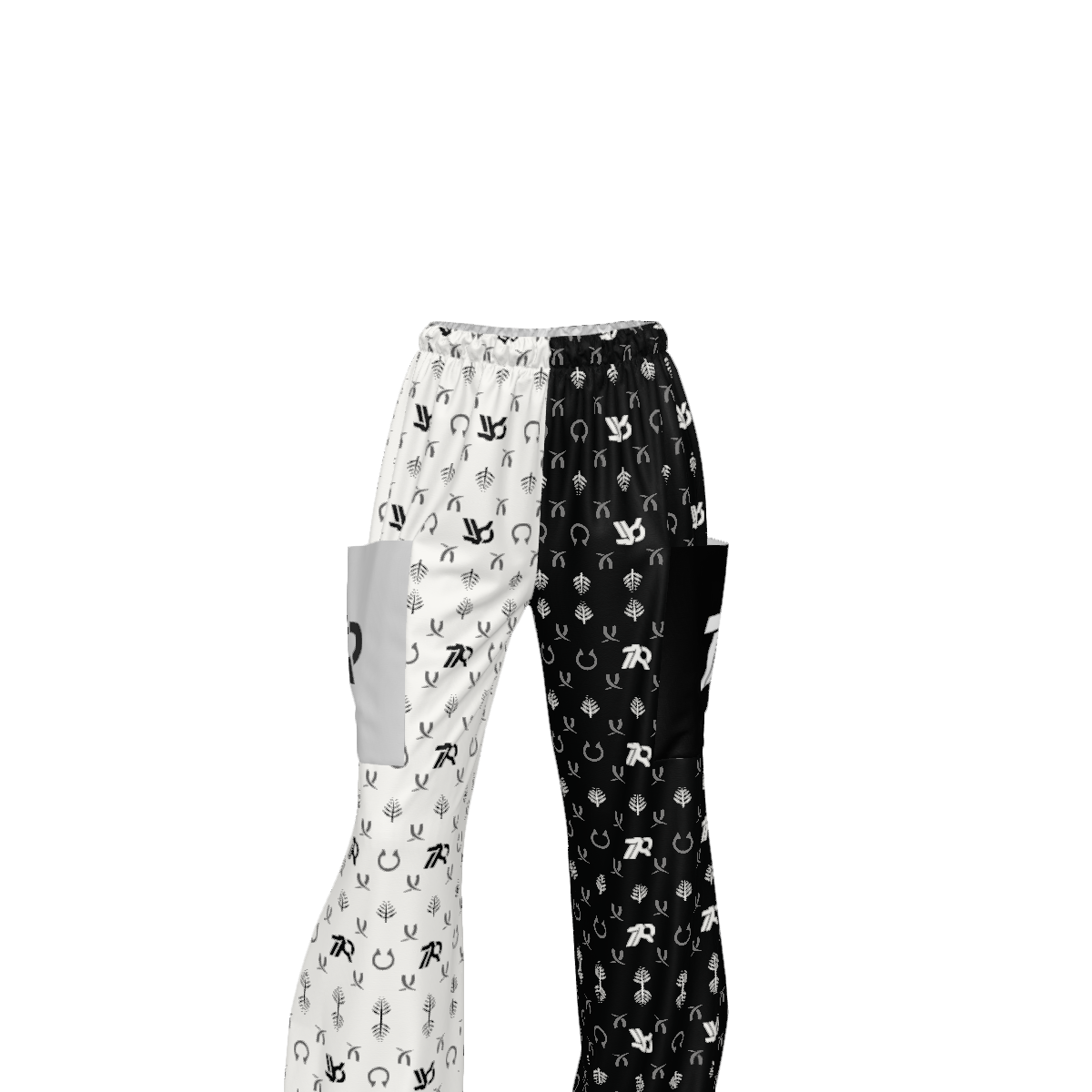 Custom Women's Loose Pants with Side Pockets