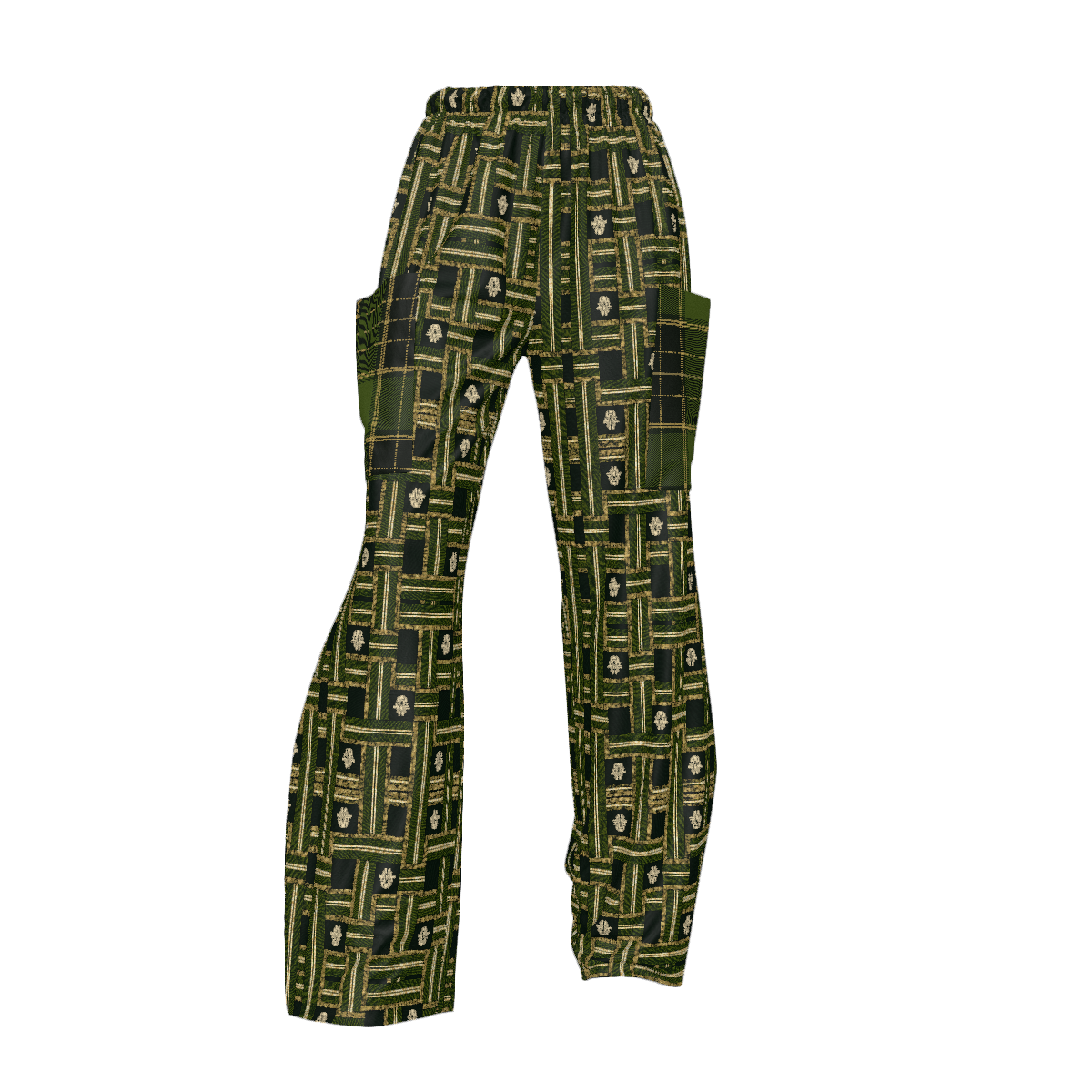 Custom Women's Loose Pants with Side Pockets