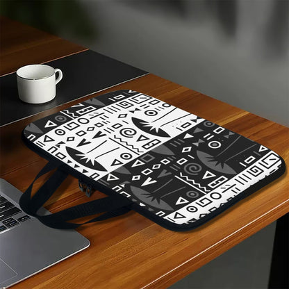 Black-White Baobab Laptop Bag