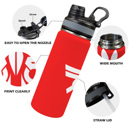 White and Red Bottle