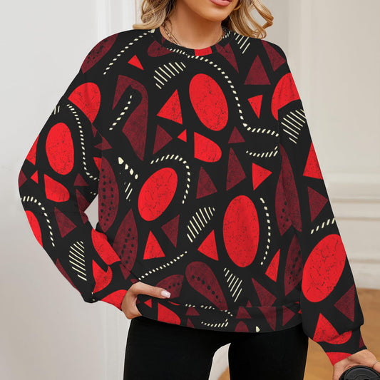 Red Fire Crew Neck