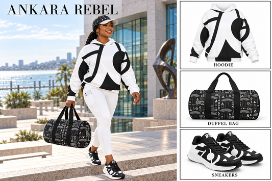 Baobab Black Duffle Bag