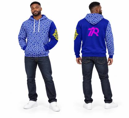 UNISEX PULLOVER HOODIE- BLUE SKY