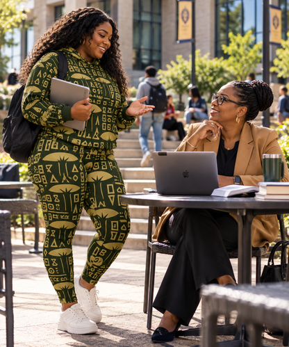 Ankara Army Yoga Pants (Limited Edition)