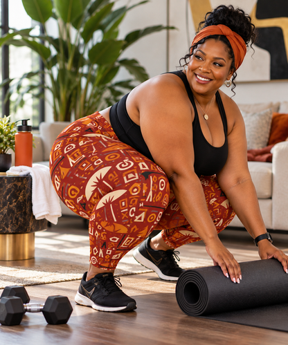Ember Rouge Yoga Pants