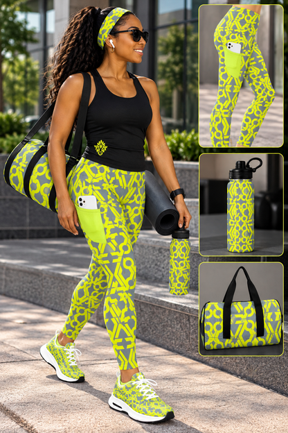 Neon Volt Duffle Bag