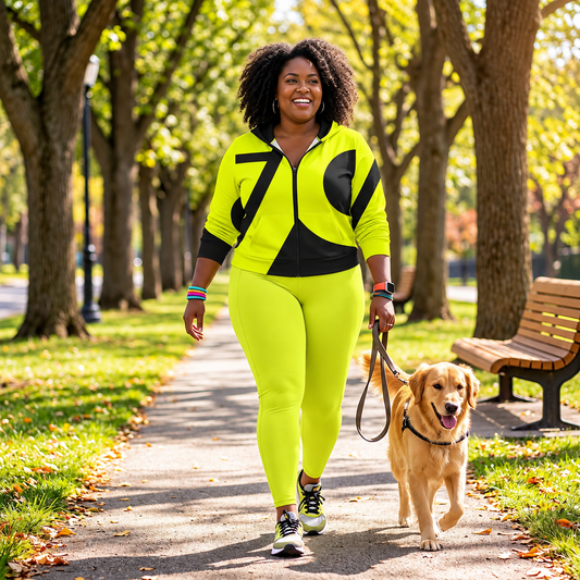ARX Volt Fusion Zip Hoodie – Neon Lime/Black