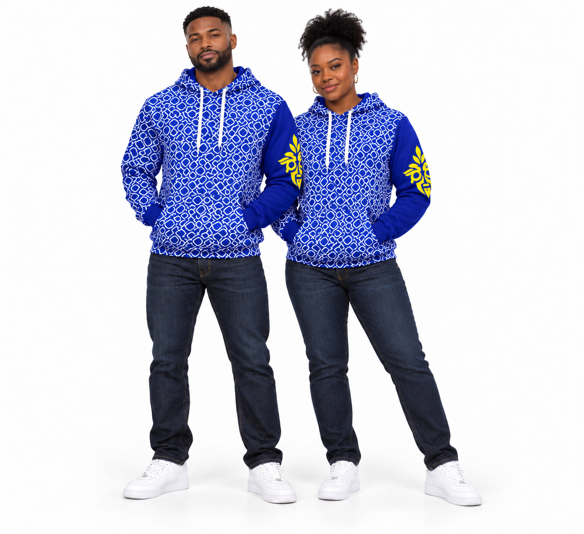 UNISEX PULLOVER HOODIE- BLUE SKY