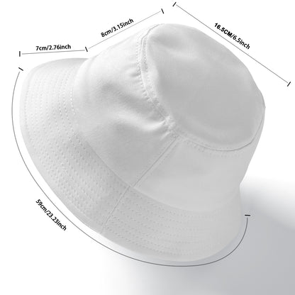 BUCKET HAT-DOUBLE SIDED BLK