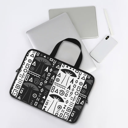 Black-White Baobab Laptop Bag