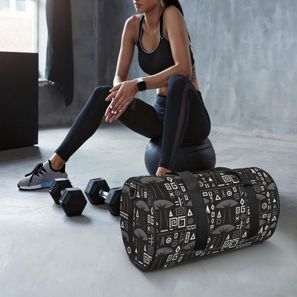 Baobab Black Duffle Bag