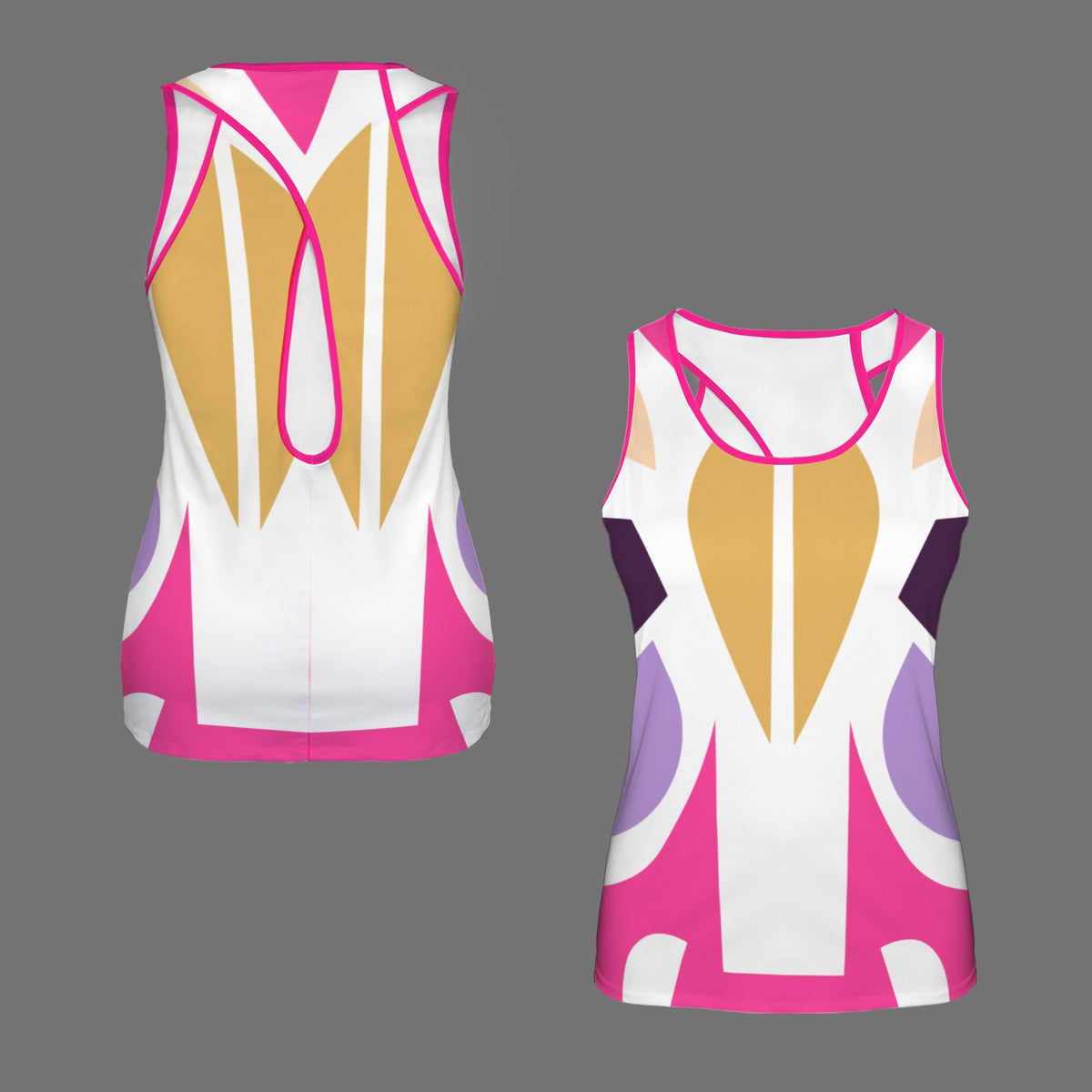 Pink and Gold Top